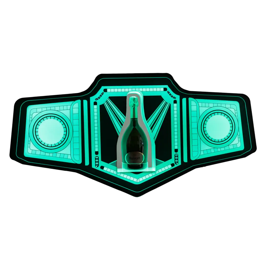 Rituel de service "Boxe" - Expositor de botellas VIP iluminado | By Sparklers