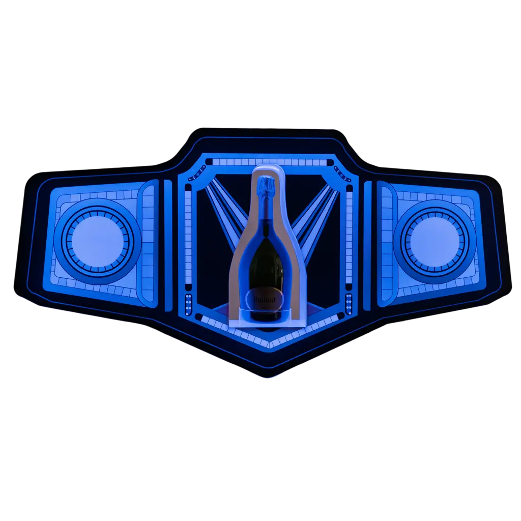 Rituel de service "Boxe" - Expositor de botellas VIP iluminado | By Sparklers