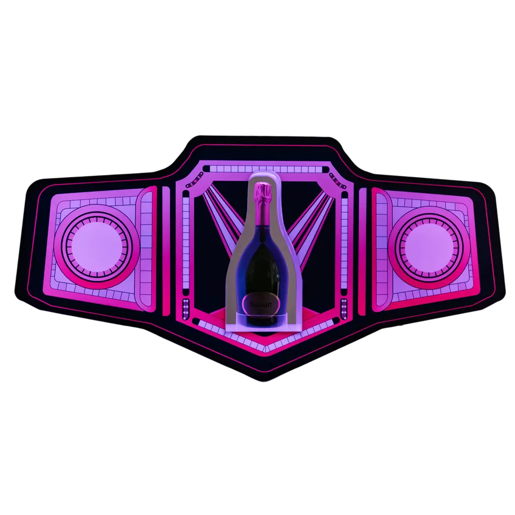 Rituel de service "Boxe" - Expositor de botellas VIP iluminado | By Sparklers
