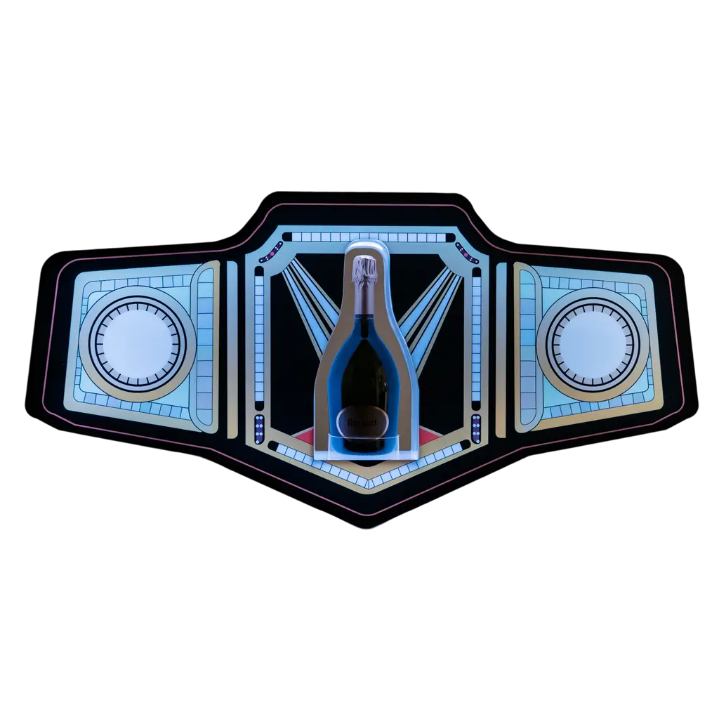 Rituel de service "Boxe" - Expositor de botellas VIP iluminado | By Sparklers