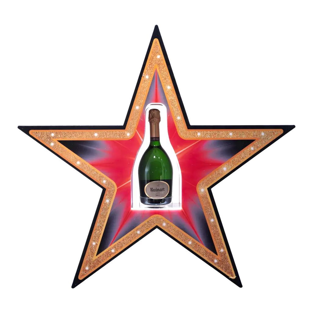 Rituel de service "Étoile" - Expositor de botellas VIP iluminado | By Sparklers