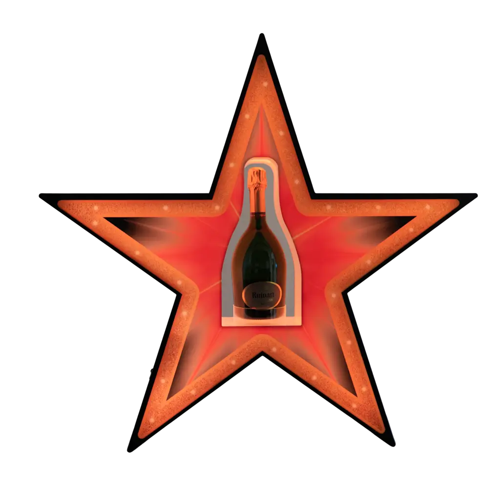 Rituel de service "Étoile" - Expositor de botellas VIP iluminado | By Sparklers