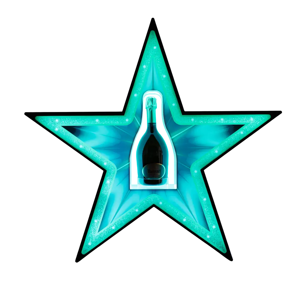 Rituel de service "Étoile" - Expositor de botellas VIP iluminado | By Sparklers