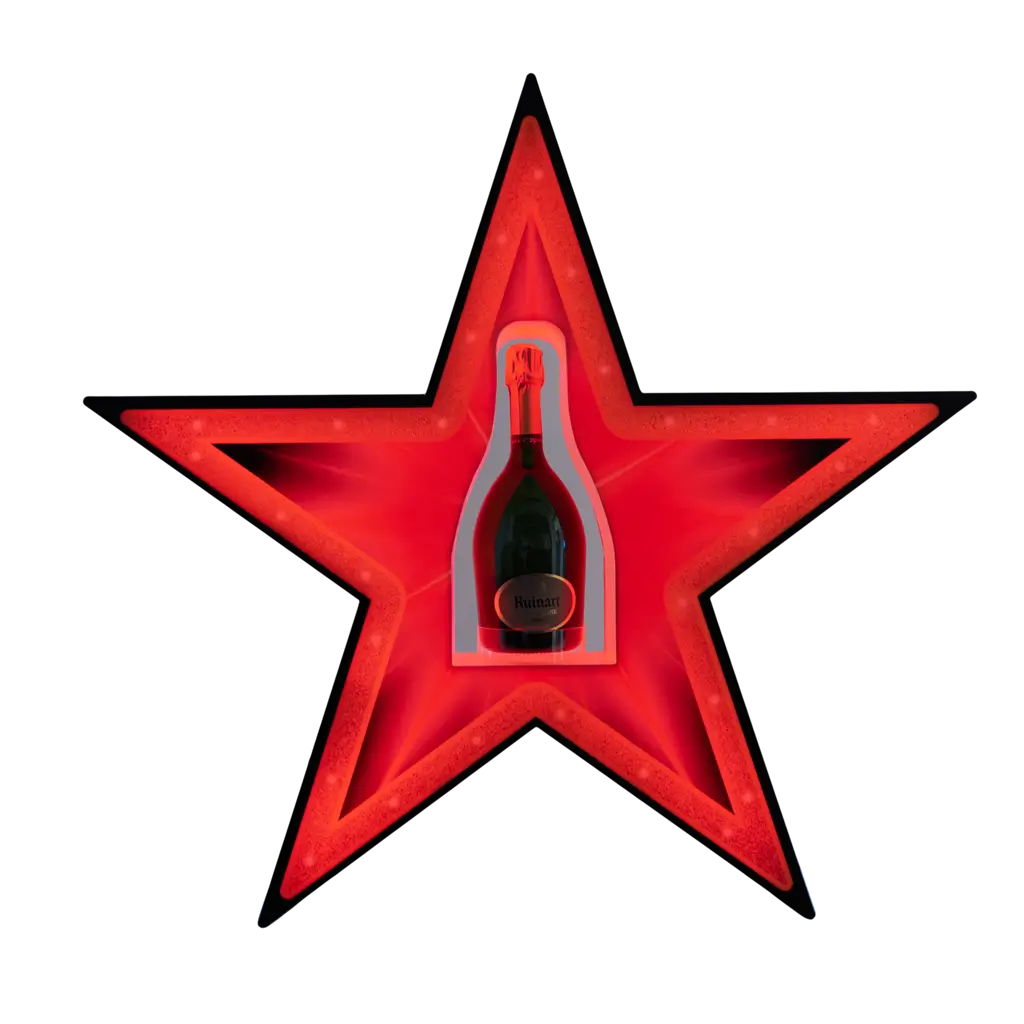 Rituel de service "Étoile" - Expositor de botellas VIP iluminado | By Sparklers