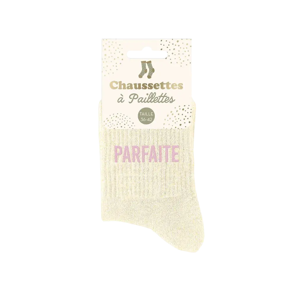 Calcetines con purpurina Perfect - Talla única 36-42