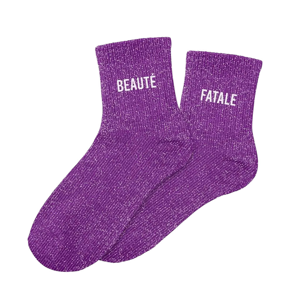 Calcetines Paillettes duo beaute fatale - Talla única 36-42