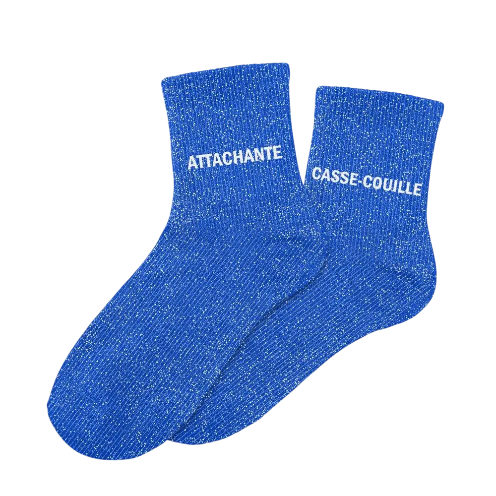 Calcetines de lentejuelas Duo Binding - Talla única 36-42
