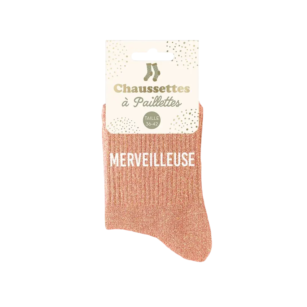 Calcetines Merveilleuse Glitter - Talla única 36-42