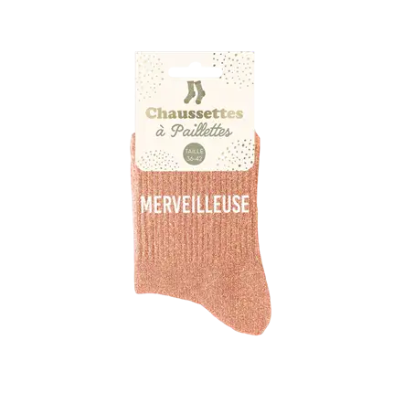 Calcetines Merveilleuse Glitter - Talla única 36-42