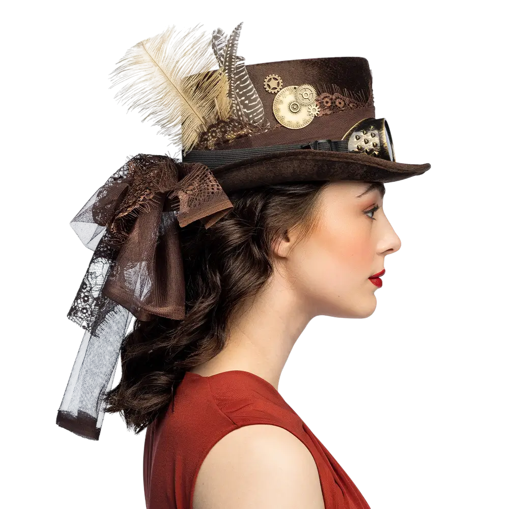 Sombrero de copa "Specspunk