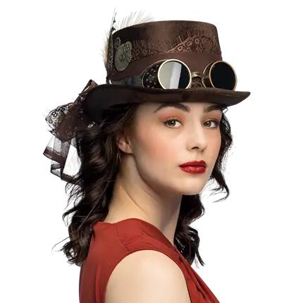 Sombrero de copa Specspunk