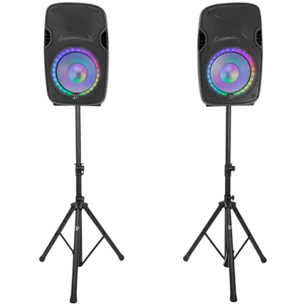 Sound Pack 2 Altavoces de 12'' - BoomTone DJ PS212A LED Set