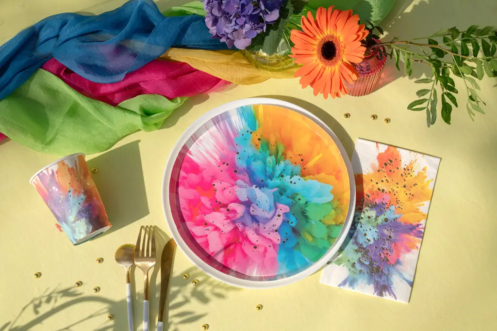 Vaso Holi Festival of Colours - Lote de 6