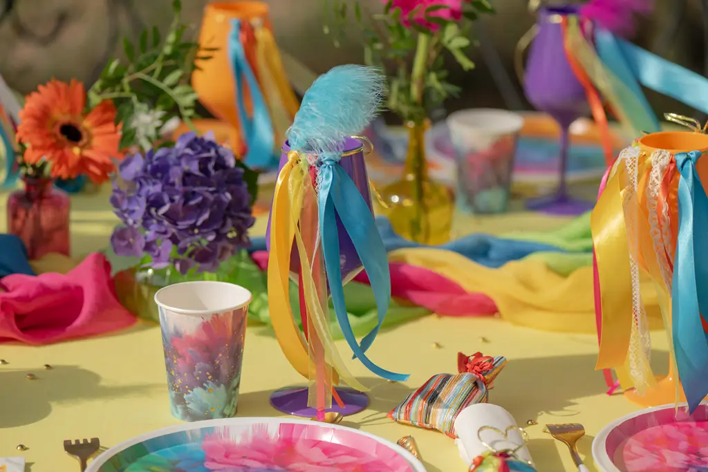 Vaso Holi Festival of Colours - Lote de 6