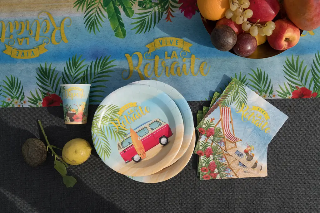 Vaso de jubilación - La belle vie (paquete de 10)