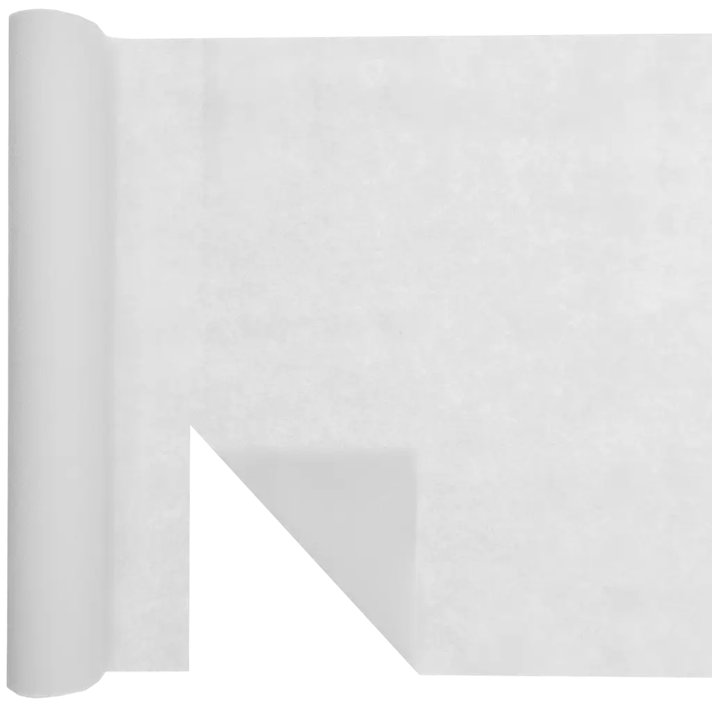 Camino de Mesa precortado Harmony 4,8 m - Blanco