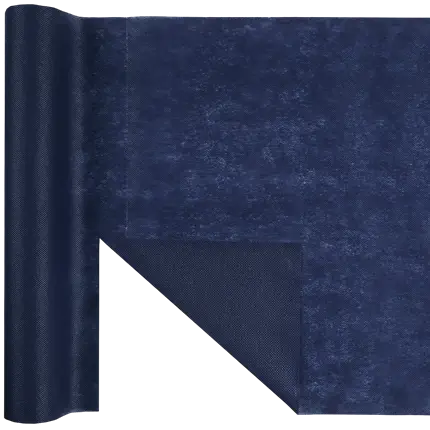 Camino de Mesa precortado Harmony 4,8 m - Azul marino