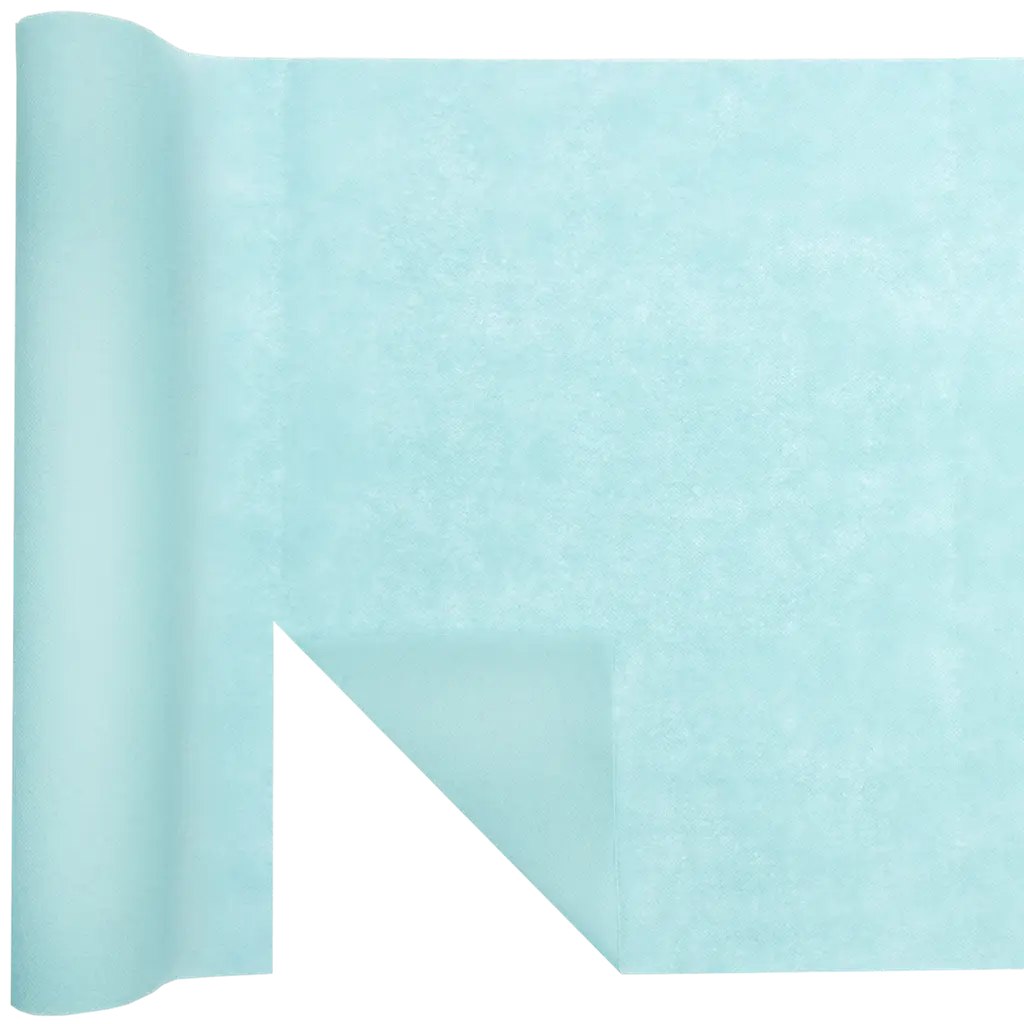 Camino de Mesa precortado Harmony 4,8 m - Azul claro