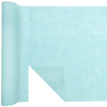 Camino de Mesa precortado Harmony 4,8 m - Azul claro