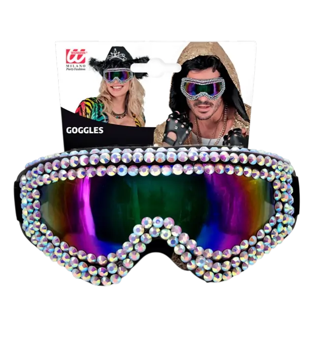 "FIESTA APRÈS-SKI GAFAS DE FIESTA DE INVIERNO CON STRASS".