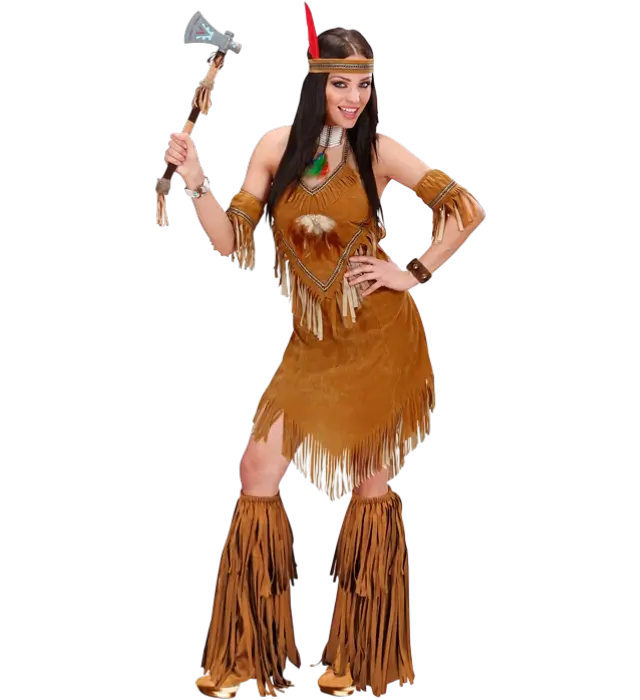 Cubrebotas Cowboy Western con Flecos Efecto Ante – Accesorio de Disfraz