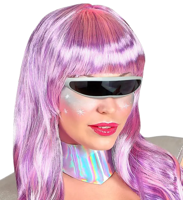 Gafas Robot Plateadas Metalizadas – Accesorio Disfraz Futurista