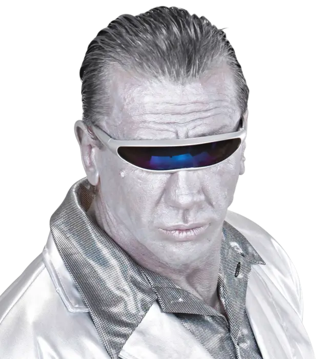 Gafas Robot Plateadas Metalizadas – Accesorio Disfraz Futurista