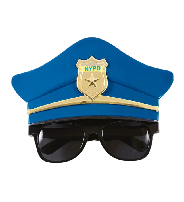 Gafas Aviador de Oficial de Policía – Accesorio Disfraz Policía