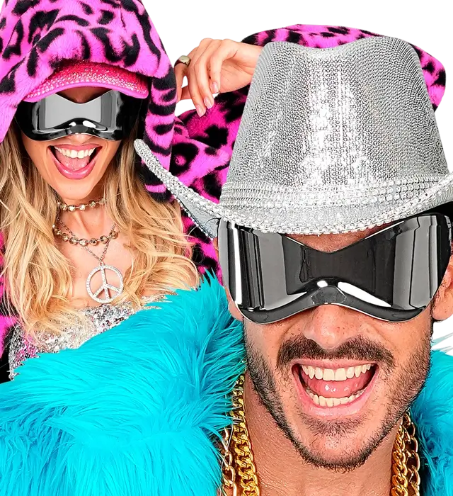 Gafas Super de Espejo – Gafas de Sol Efecto Espejo – Accesorio Disfraz