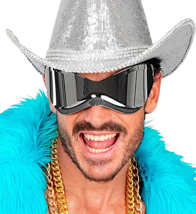 Gafas Super de Espejo – Gafas de Sol Efecto Espejo – Accesorio Disfraz