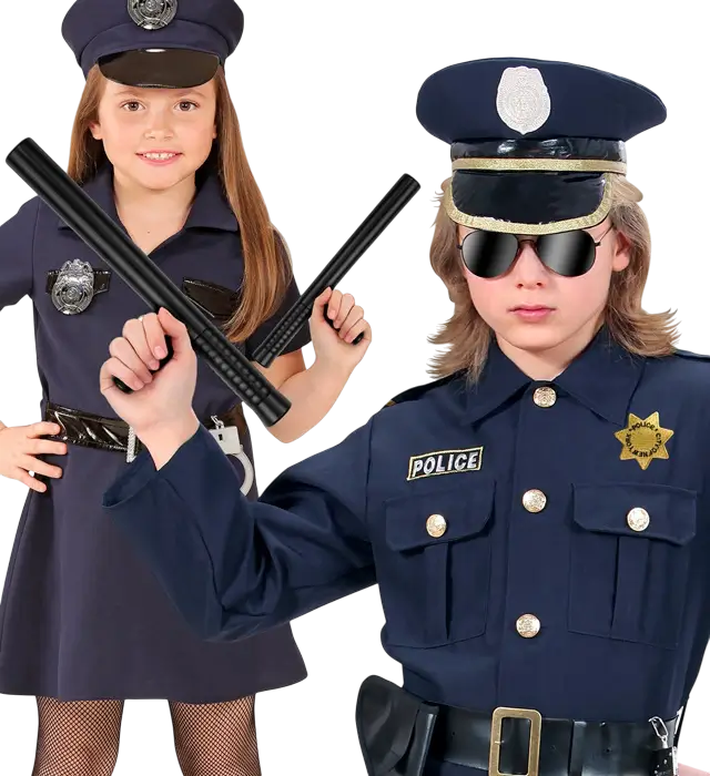 Porra de Policía 29 cm – Accesorio Disfraz Policía