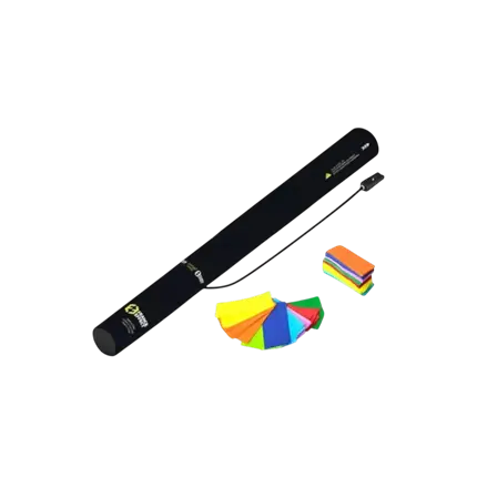 Pistola eléctrica de confeti 40cm - Multicolor