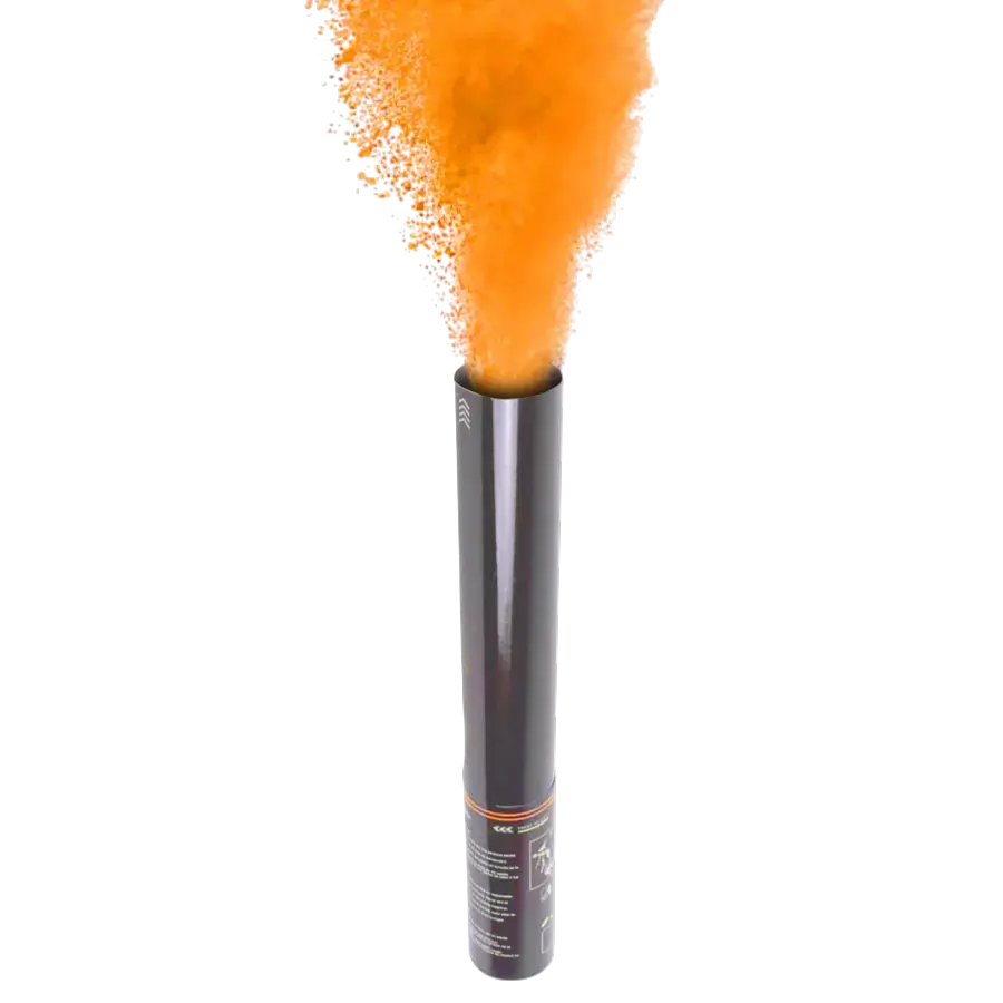 Cañón de pólvora manual Holi 40 cm - Naranja