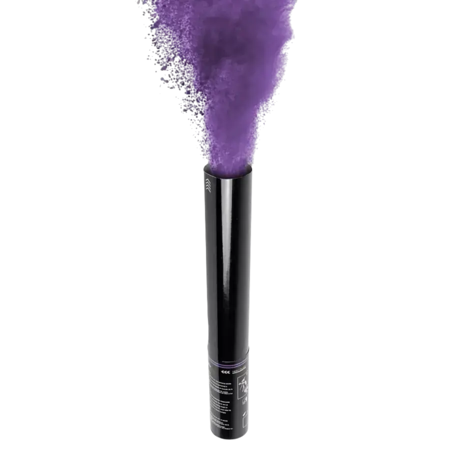 Cañón de pólvora manual Holi 40 cm - Morado