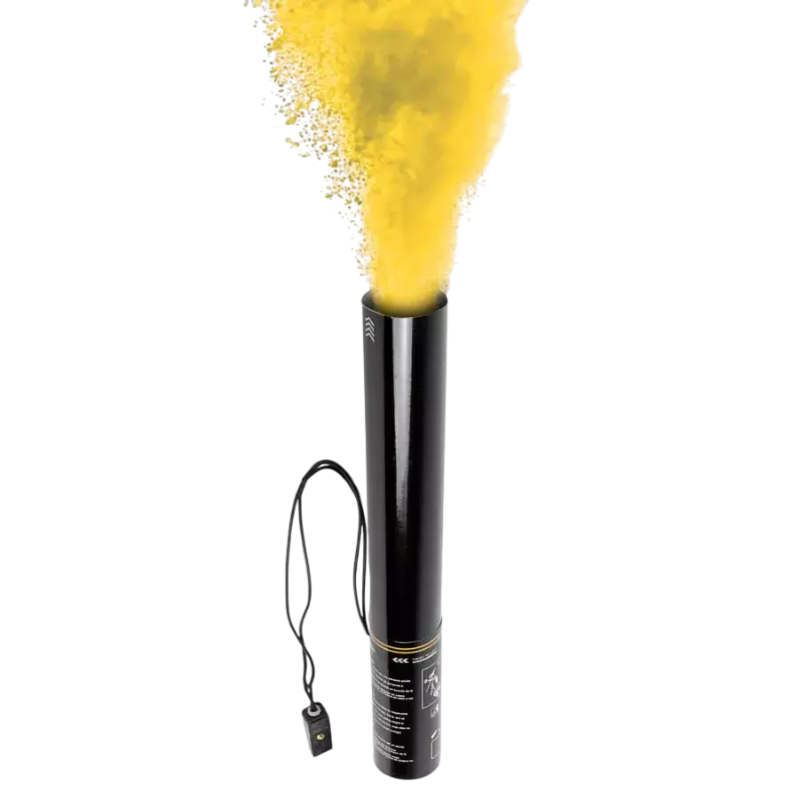 Pistola eléctrica Holi 40 cm - Amarillo