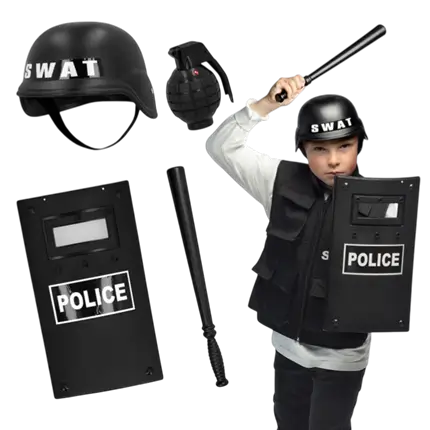 Juego SWAT de la policía infantil