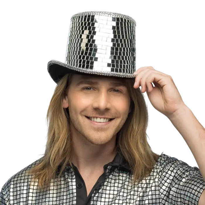 Sombrero de discoteca (59 cm)
