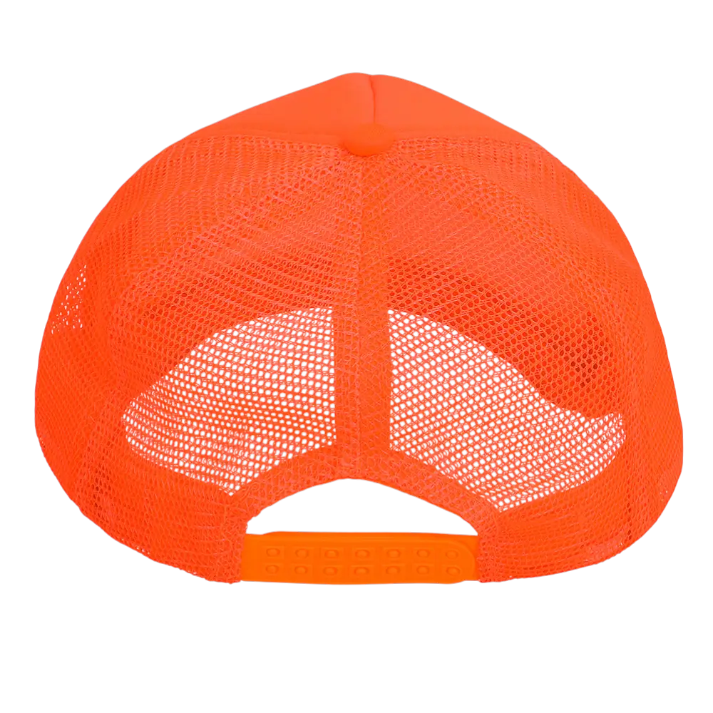 Gorra flúor para fiesta y disfraz – Naranja flúor