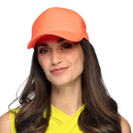 Gorra flúor para fiesta y disfraz – Naranja flúor