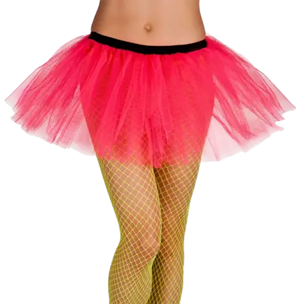 Tutú rosa neón