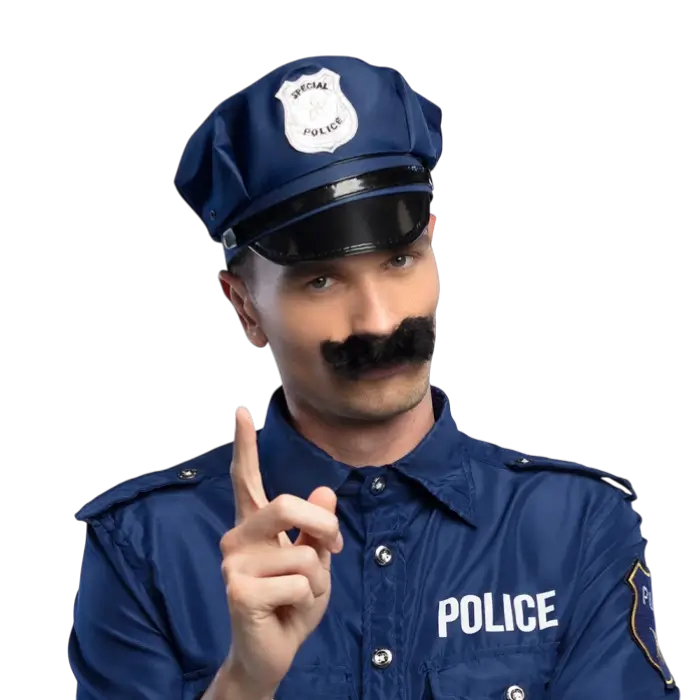 Policía del bigote