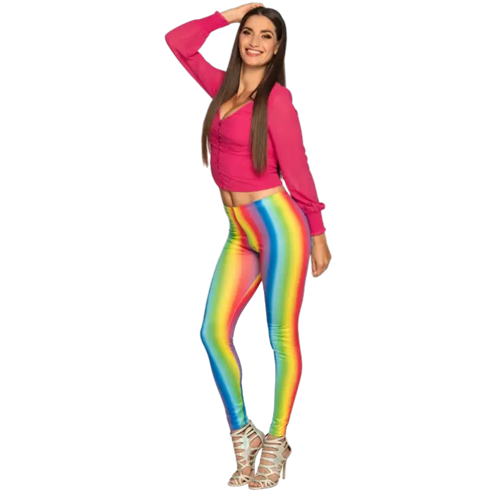 Leggings arco iris (M)