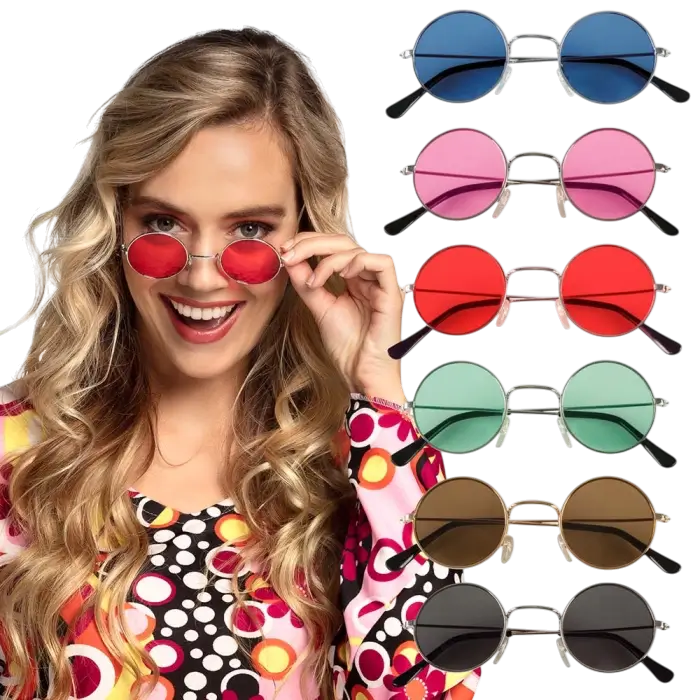 Gafas de fiesta John a juego