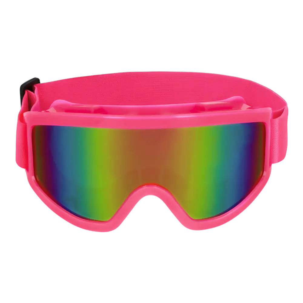 Gafas de esquí para fiesta y disfraz – Rosa flúor