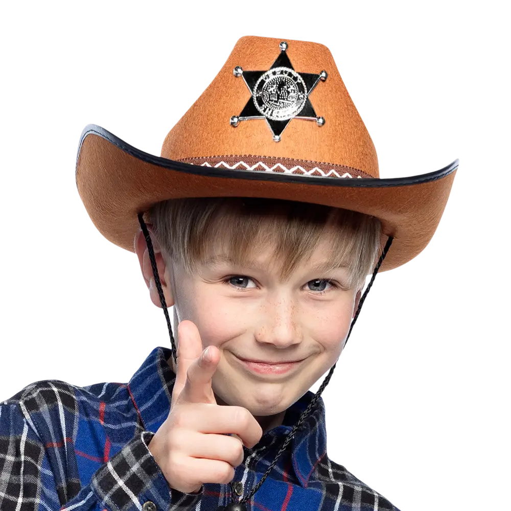 Niño Sheriff sombrero de vaquero surtido
