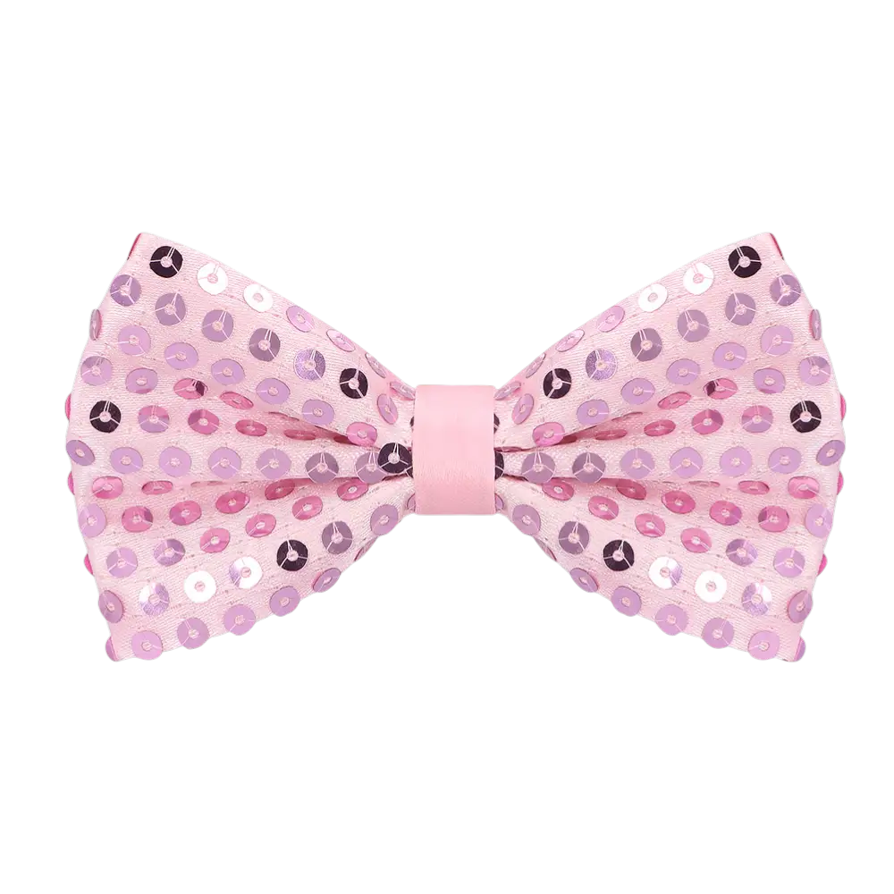 Juego de purpurina rosa claro