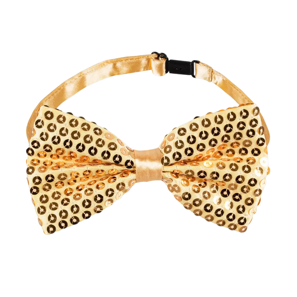 Juego de purpurina dorada