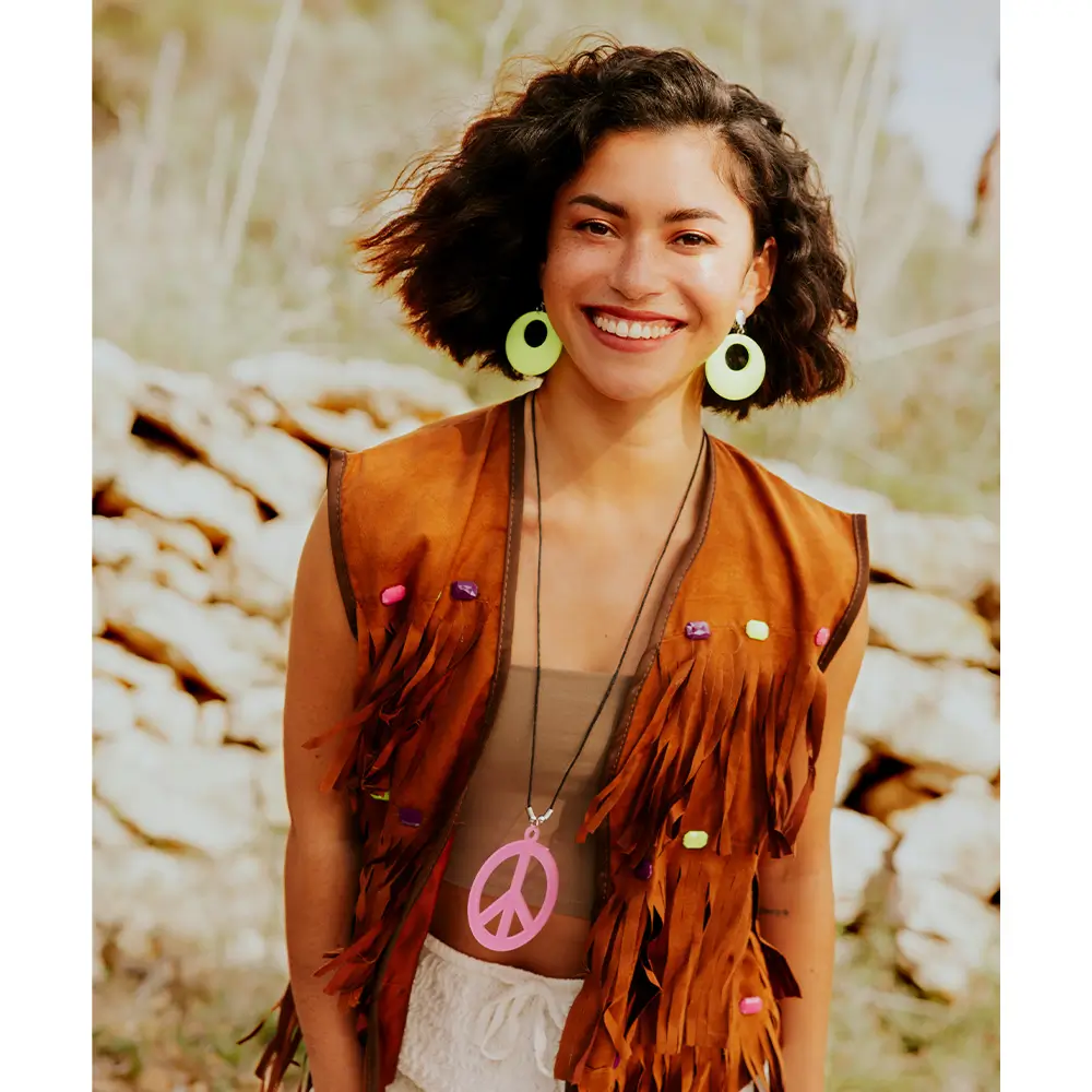 Par de pendientes Hippie
