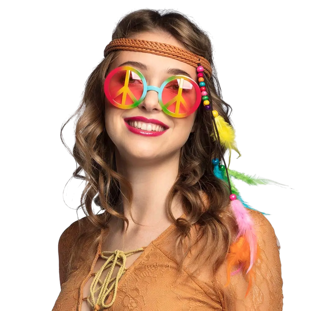 Conjunto bohemio hippie