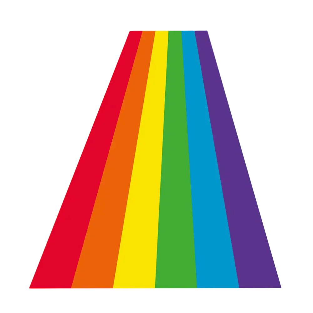 Alfombra arco iris (450 x 60 cm)